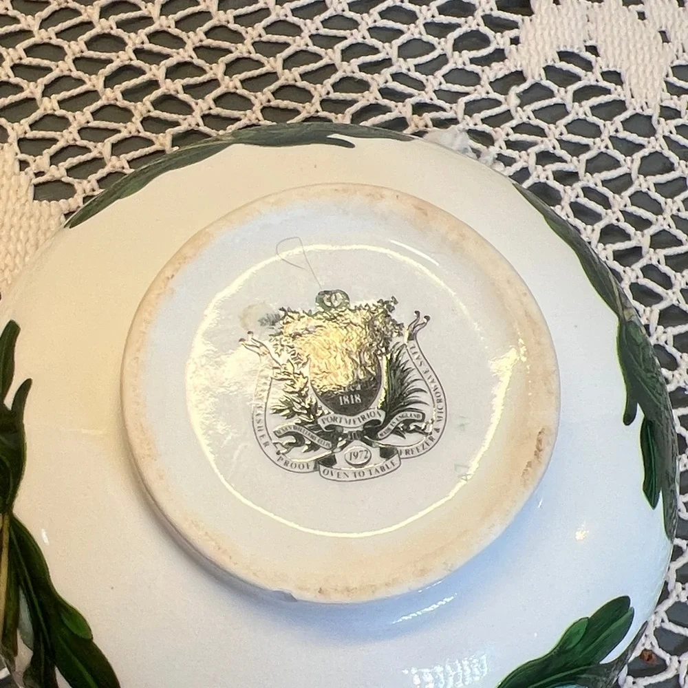 Botanic Garden Portmeirion Sugar Pot Gossypium Design Vintage Ceramic Bowl 4inch - Picture 7 of 8